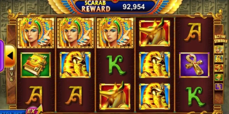 Nổ Hũ Ai Cập – Khám phá kho báu huyền bí tại AX88 3 Giao diện chơi game nổ hũ Nữ Thần Ai Cập